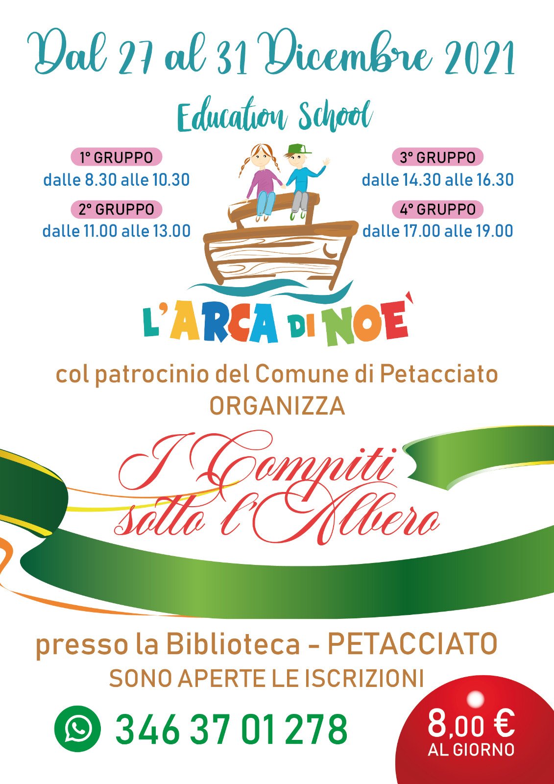 Progetto "compiti sotto l'albero"